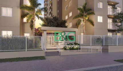 Apartamento com 2 dormitórios à venda, 31 m² por R$ 253.459,60 - Jardim Santana - São Paulo/SP