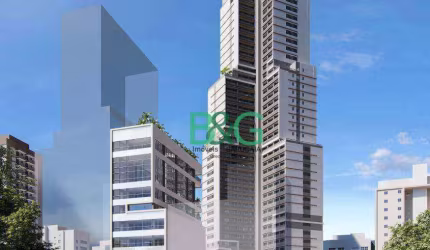 Studio com 1 dormitório à venda, 24 m² por R$ 269.493,38 - Bela Vista - São Paulo/SP