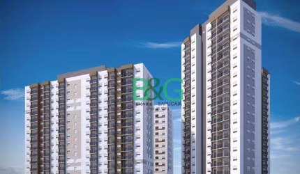 Apartamento com 2 dormitórios à venda, 37 m² por R$ 291.852,00 - Santo Amaro - São Paulo/SP