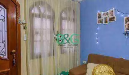 Sobrado com 3 dormitórios à venda, 80 m² por R$ 469.000 - Vila Gumercindo - São Paulo/SP