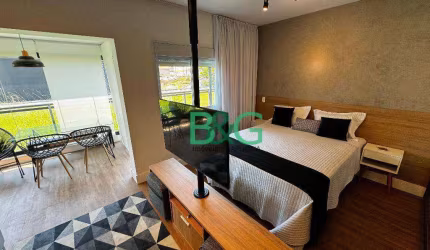 Apartamento Garden com 1 dormitório para alugar, 77 m² por R$ 7.637,83/mês - Chácara Santo Antônio - São Paulo/SP