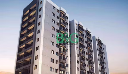 Apartamento com 2 dormitórios à venda, 37 m² por R$ 337.210,47 - Jaguaré - São Paulo/SP