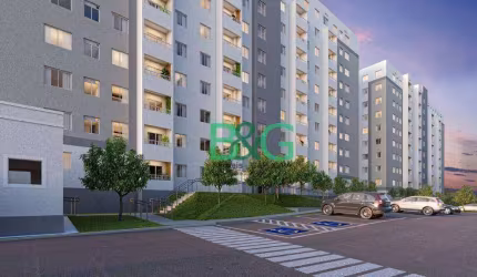 Apartamento com 2 dormitórios à venda, 46 m² por R$ 264.320,00 - Sacomã - São Paulo/SP