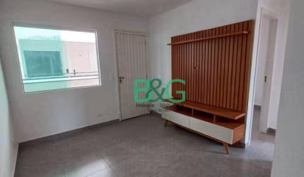 Apartamento com 2 dormitórios para alugar, 41 m² por R$ 2.147,00/mês - Vila Palmeiras - São Paulo/SP