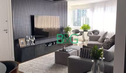 Apartamento com 2 dormitórios, 116 m² - venda por R$ 1.500.000,00 ou aluguel por R$ 10.987,00/mês - Brooklin Paulista - São Paulo/SP