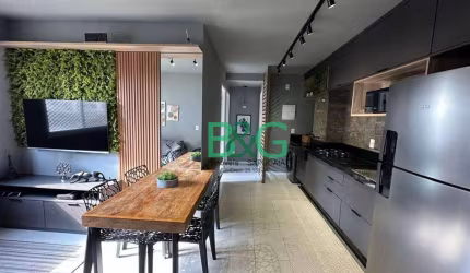 Apartamento com 2 dormitórios à venda, 40 m² por R$ 416.000,00 - Belenzinho - São Paulo/SP