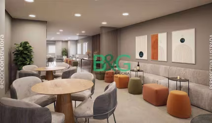 Apartamento com 2 dormitórios à venda, 37 m² por R$ 298.699,00 - Chácara Califórnia - São Paulo/SP