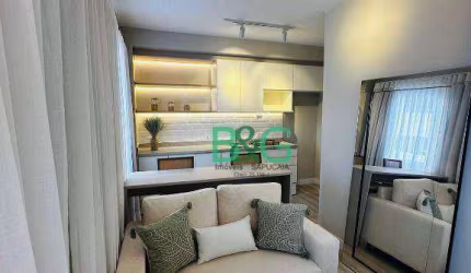 Studio com 1 dormitório à venda, 27 m² por R$ 350.000 - Belém - São Paulo/SP