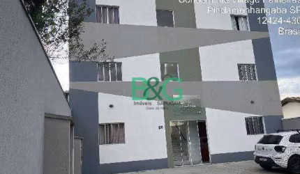 Apartamento com 2 dormitórios à venda, 51 m² por R$ 106.065,44 - Jardim Princesa - Pindamonhangaba/SP