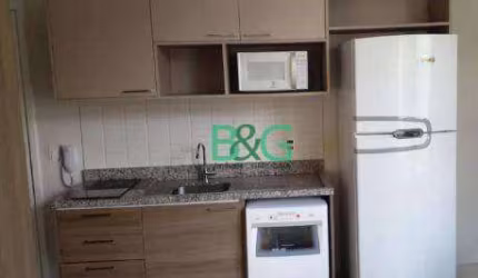 Studio com 1 dormitório para alugar, 41 m² por R$ 2.818/mês - Centro - São Paulo/SP
