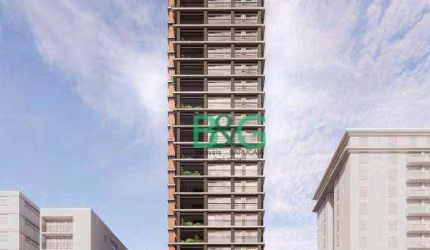 Studio com 1 dormitório à venda, 44 m² por R$ 813.539,43 - Alto de Pinheiros - São Paulo/SP