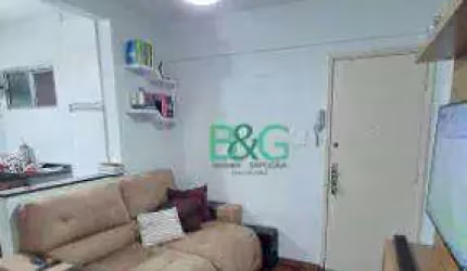 Apartamento com 2 dormitórios à venda, 52 m² por R$ 338.900,00 - Brás - São Paulo/SP