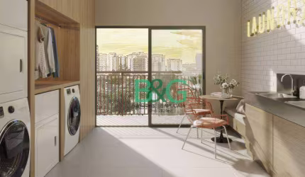 Studio com 1 dormitório à venda, 21 m² por R$ 317.803,90 - Brooklin - São Paulo/SP