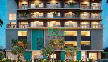 Apartamento com 1 dormitório à venda, 33 m² por R$ 406.146,50 - Brooklin - São Paulo/SP