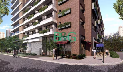Studio com 1 dormitório à venda, 24 m² por R$ 343.894,32 - Brooklin - São Paulo/SP