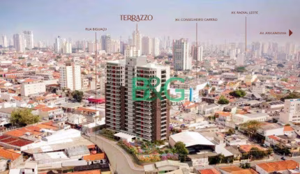 Apartamento com 2 dormitórios à venda, 66 m² por R$ 769.285,00 - Vila Carrão - São Paulo/SP