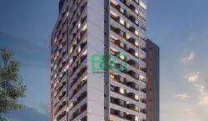 Apartamento com 2 dormitórios à venda, 33 m² por R$ 328.383,00 - Barra Funda - São Paulo/SP