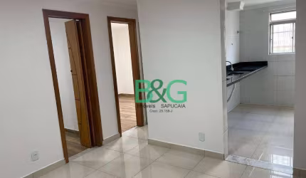 Apartamento com 2 dormitórios à venda, 43 m² por R$ 160.000,00 - Conjunto Habitacional Inácio Monteiro - São Paulo/SP