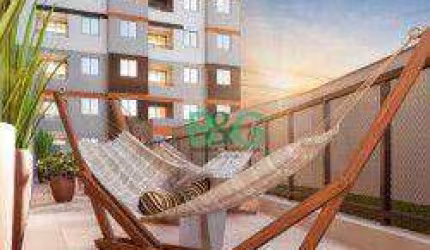 Apartamento com 2 dormitórios à venda, 45 m² por R$ 376.398,00 - Moinho Velho - São Paulo/SP