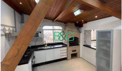 Cobertura com 3 dormitórios para alugar, 139 m² por R$ 11.575/mês - Santana - São Paulo/SP