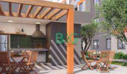 Apartamento Garden com 1 dormitório à venda, 34 m² por R$ 341.035,59 - Mooca - São Paulo/SP
