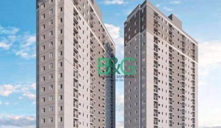 Apartamento com 2 dormitórios à venda, 42 m² por R$ 392.030,00 - Catiapoã - São Vicente/SP