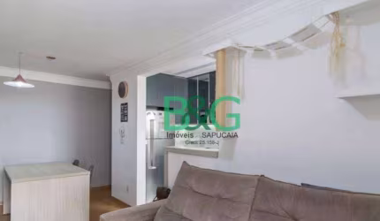 Apartamento com 2 dormitórios à venda, 51 m² por R$ 359.000 - Utinga - Santo André/SP