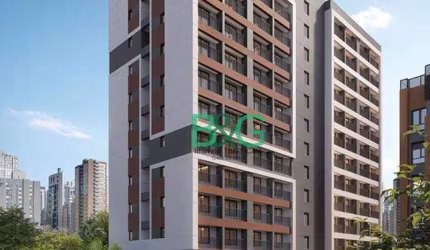 Studio com 1 dormitório à venda, 22 m² por R$ 319.196,80 - Brooklin Paulista - São Paulo/SP