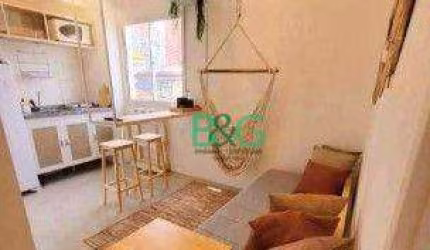 Apartamento com 1 dormitório à venda, 24 m² por R$ 243.900,00 - Sé - São Paulo/SP