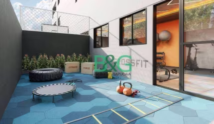 Apartamento com 2 dormitórios à venda, 36 m² por R$ 340.776,01 - Tatuapé - São Paulo/SP