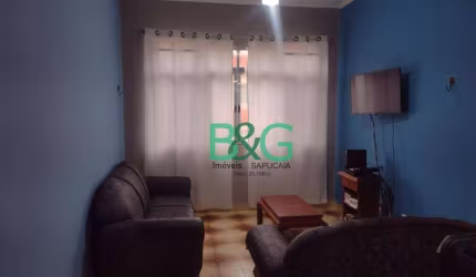Apartamento com 2 dormitórios, 64 m² - venda por R$ 286.000 ou aluguel por R$ 3.112/mês - Vila Assunção - Praia Grande/SP
