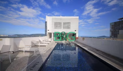 Studio com 1 dormitório à venda, 36 m² por R$ 482.918,53 - José Menino - Santos/SP