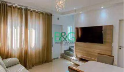 Sobrado com 3 dormitórios à venda, 115 m² por R$ 738.000 - Vila Carrão - São Paulo/SP