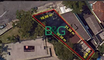 Terreno à venda, 260 m² por R$ 874.000 - Vila Gomes - São Paulo/SP