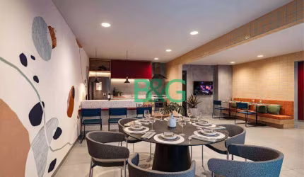 Studio com 1 dormitório à venda, 38 m² por R$ 300.725,69 - Campos Elíseos - São Paulo/SP