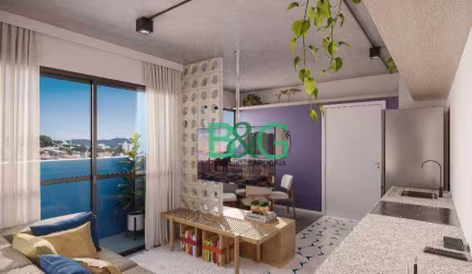 Studio com 1 dormitório à venda, 45 m² por R$ 390.135,02 - Vila Guarani (Zona Sul) - São Paulo/SP