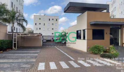 Apartamento com 2 dormitórios à venda, 46 m² por R$ 108.080,77 - Jardim Terra Branca - Bauru/SP