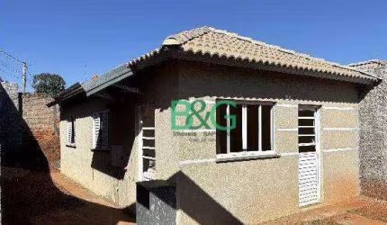 Casa com 2 dormitórios à venda, 44 m² por R$ 73.631,00 - Centro - Araçatuba/SP