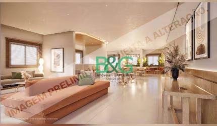Apartamento com 1 dormitório à venda, 42 m² por R$ 369.851,60 - Jardim Olavo Bilac - São Bernardo do Campo/SP