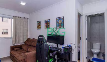 Apartamento com 2 dormitórios à venda, 46 m² por R$ 429.000,00 - Barra Funda - São Paulo/SP