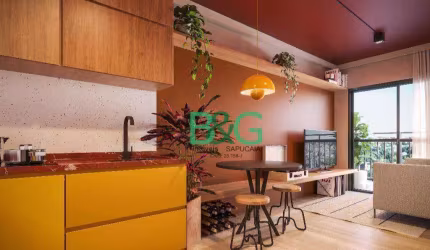 Studio com 1 dormitório à venda, 46 m² por R$ 373.548,81 - Vila Guarani (Zona Sul) - São Paulo/SP