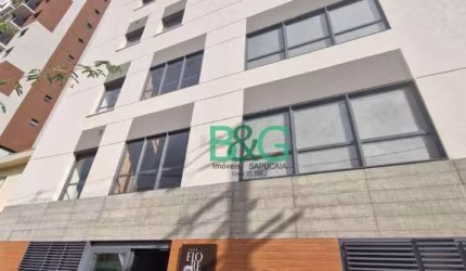 Apartamento com 1 dormitório para alugar, 20 m² por R$ 3.680/mês - Mirandópolis - São Paulo/SP