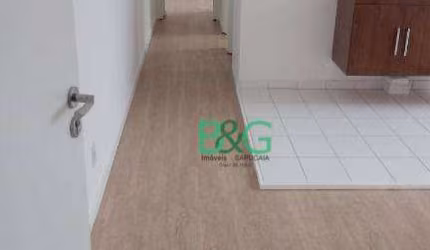 Apartamento com 2 dormitórios para alugar, 45 m² por R$ 1.500,00/mês - Gleba do Pêssego - São Paulo/SP