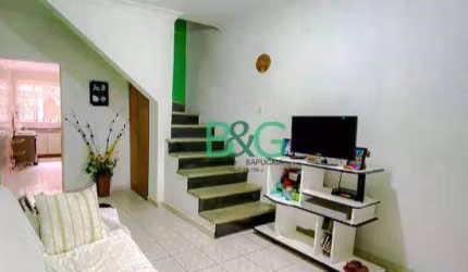 Sobrado com 2 dormitórios à venda, 120 m² por R$ 474.000,00 - Chácara Califórnia - São Paulo/SP