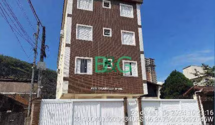 Apartamento com 1 dormitório à venda, 36 m² por R$ 112.769,20 - Vila Voturuá - São Vicente/SP