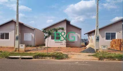 Casa com 2 dormitórios à venda, 43 m² por R$ 73.278,05 - Chácaras Paraíso - Araçatuba/SP
