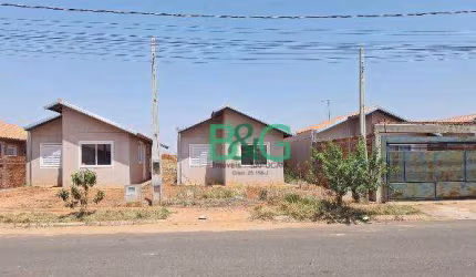 Casa com 2 dormitórios à venda, 54 m² por R$ 82.667,38 - Conjunto Habitacional Mão Divina - Araçatuba/SP