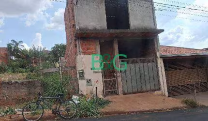 Casa com 1 dormitório à venda, 57 m² por R$ 81.964,82 - Cidade Aracy - São Carlos/SP