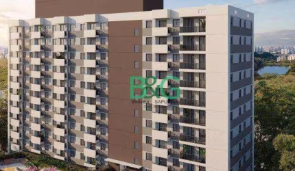 Apartamento com 2 dormitórios à venda, 39 m² por R$ 314.128,00 - City América - São Paulo/SP
