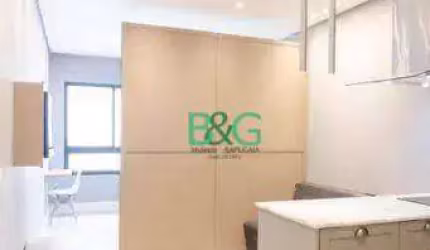 Studio com 1 dormitório à venda, 29 m² por R$ 379.000,00 - Mirandópolis - São Paulo/SP